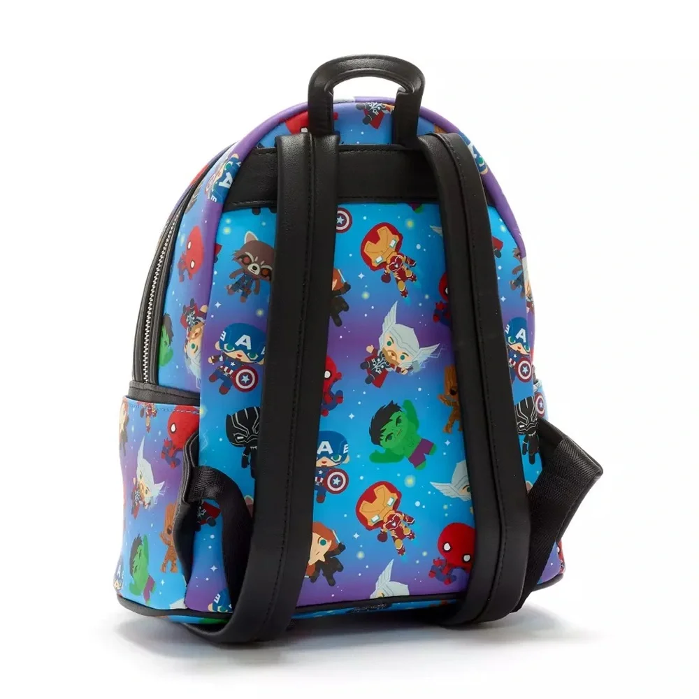 Disney Parks Marvel Avengers Loungefly Mini Backpack Multicolor - Picture 3 of 7